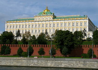 Главный фасад Большого Кремлёвского дворца